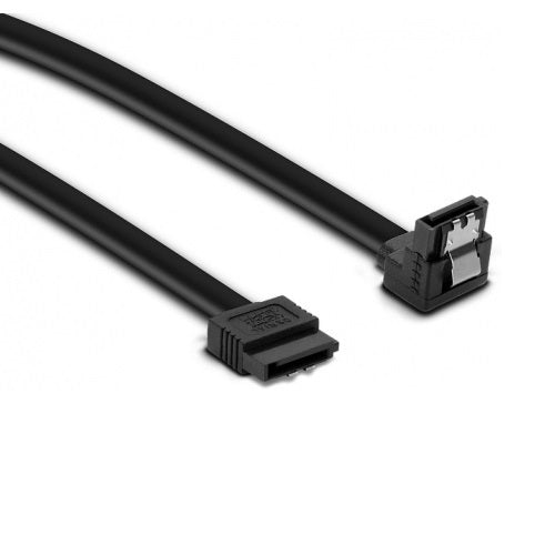 Cruxtec 180deg/90deg Straight to Angled SATA III Cable (50cm) image