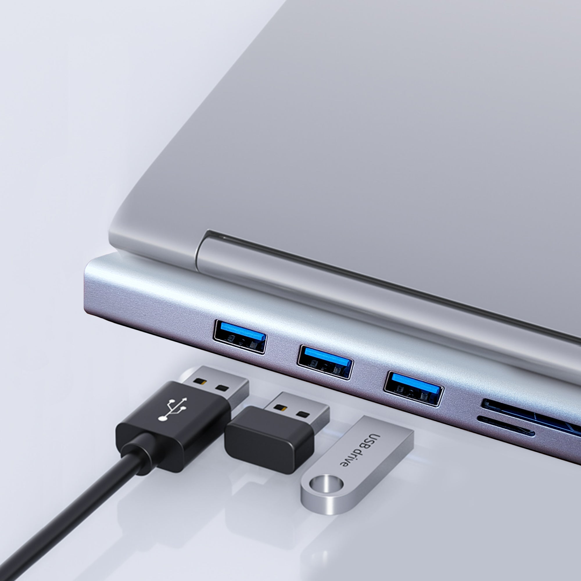 Cruxtec USB-C to HDMI Cable 4K@30Hz (Space Grey 15cm) image
