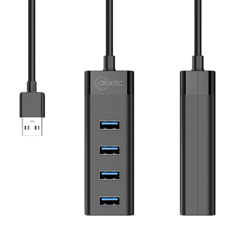 Cruxtec 4-Port High-Speed USB-A 3.0 Hub image